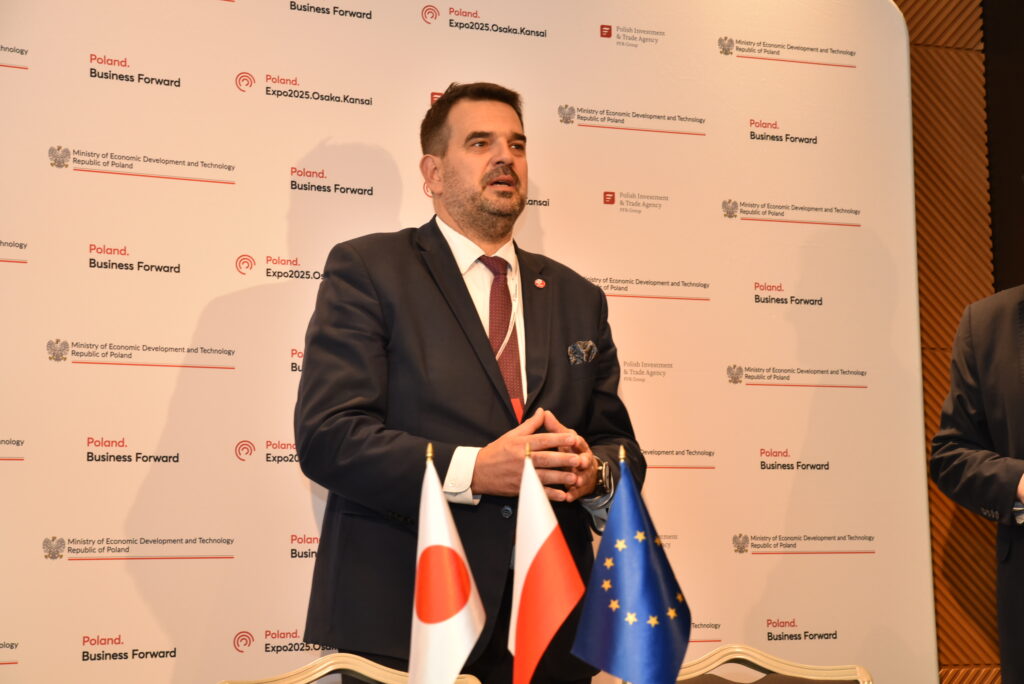 Jacek Tomczak Commissioner General of the Polish Section at Expo 2025 in Osaka fot. A. Stykowski PAIH