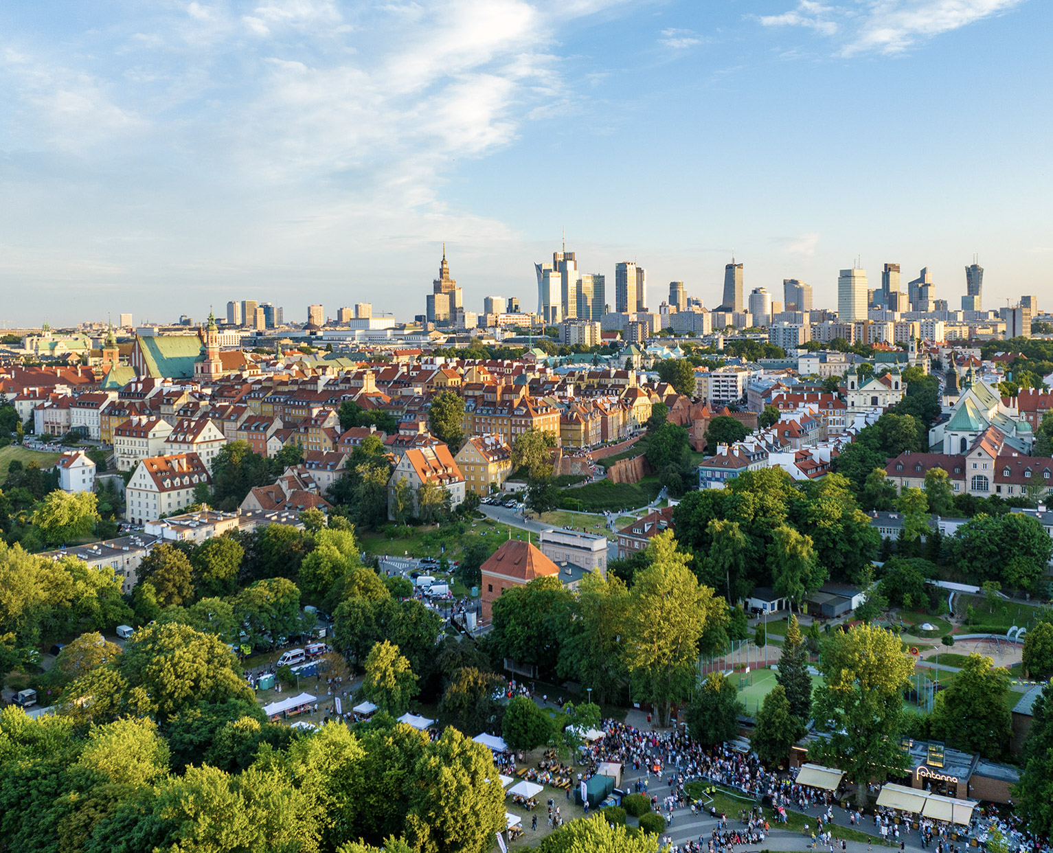 Warsaw panorama
