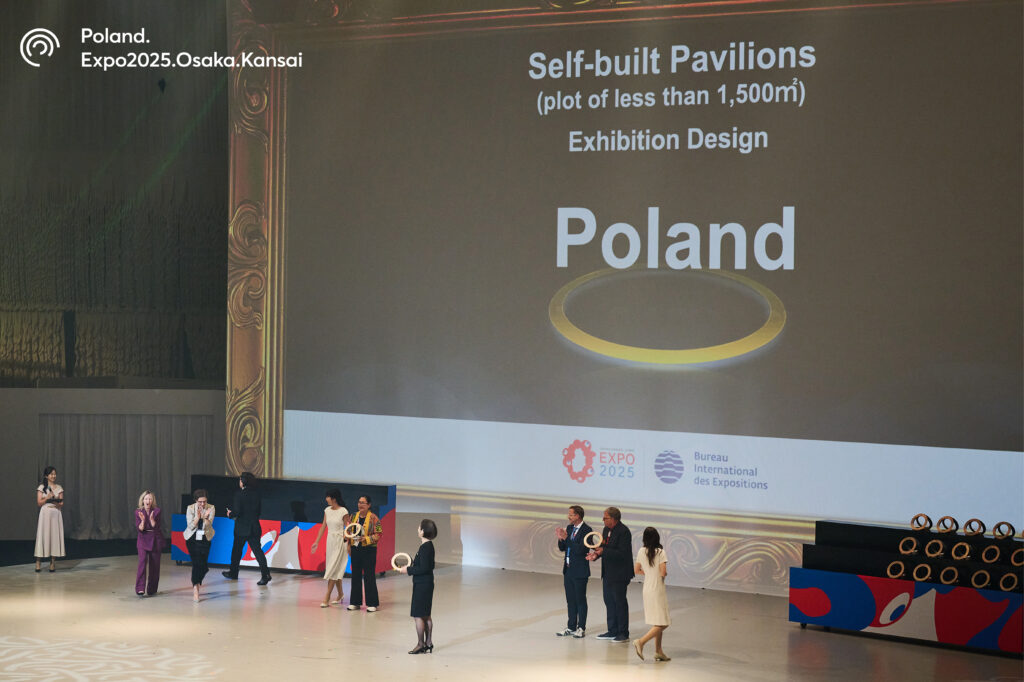 Złoto dla Pawilonu Polski na Expo 2025 Osaka, Kansai!